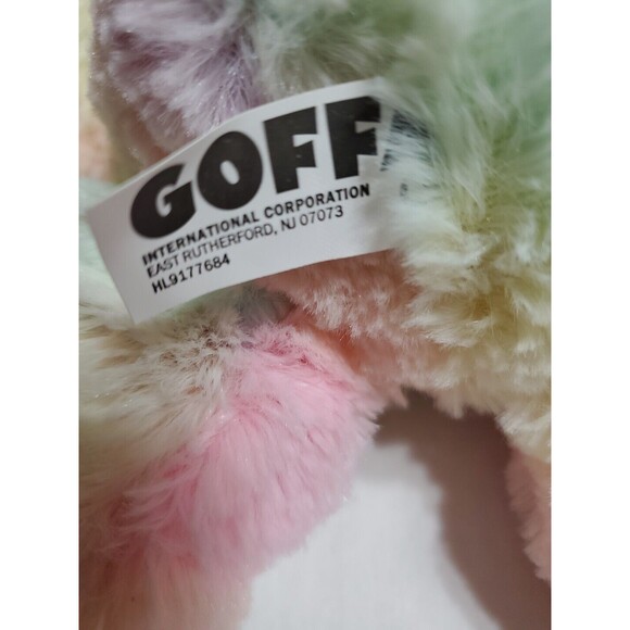 Bunny Goffa 18” Pastel Stuffed Plush Lovey, Bunny Rabbit - Picture 5 of 6